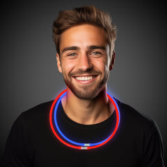 Patriotic Glow Necklaces Retail Counter Display