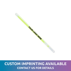 Green Glow 5" Swizzle Sticks
