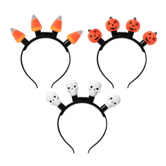 LED Halloween Headbands Retail Counter Display