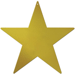 Awards Night Gold Star Cutout