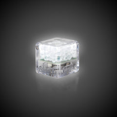 White Liquid-Activated LED Ice Cubes