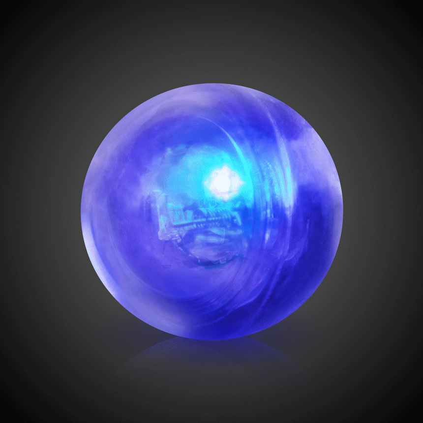 Blue LED Bounce Balls 12 Pack Windy City Novelties blue-led-bounce-balls-12-pack-windy-city-novelties