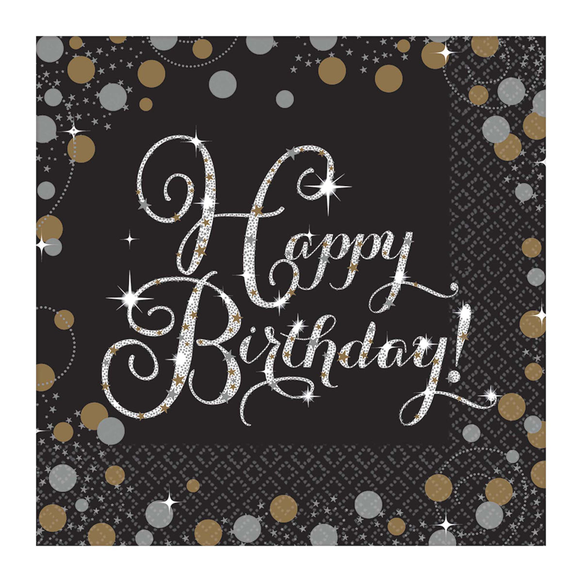 Sparkling Birthday Lunch Napkins