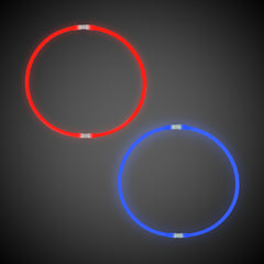 Patriotic Glow Necklaces Retail Counter Display