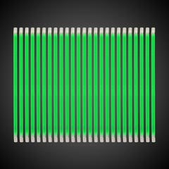 Green 9" Glow Straws