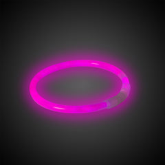 Pink Glow 9" Retail Packaged Bracelets