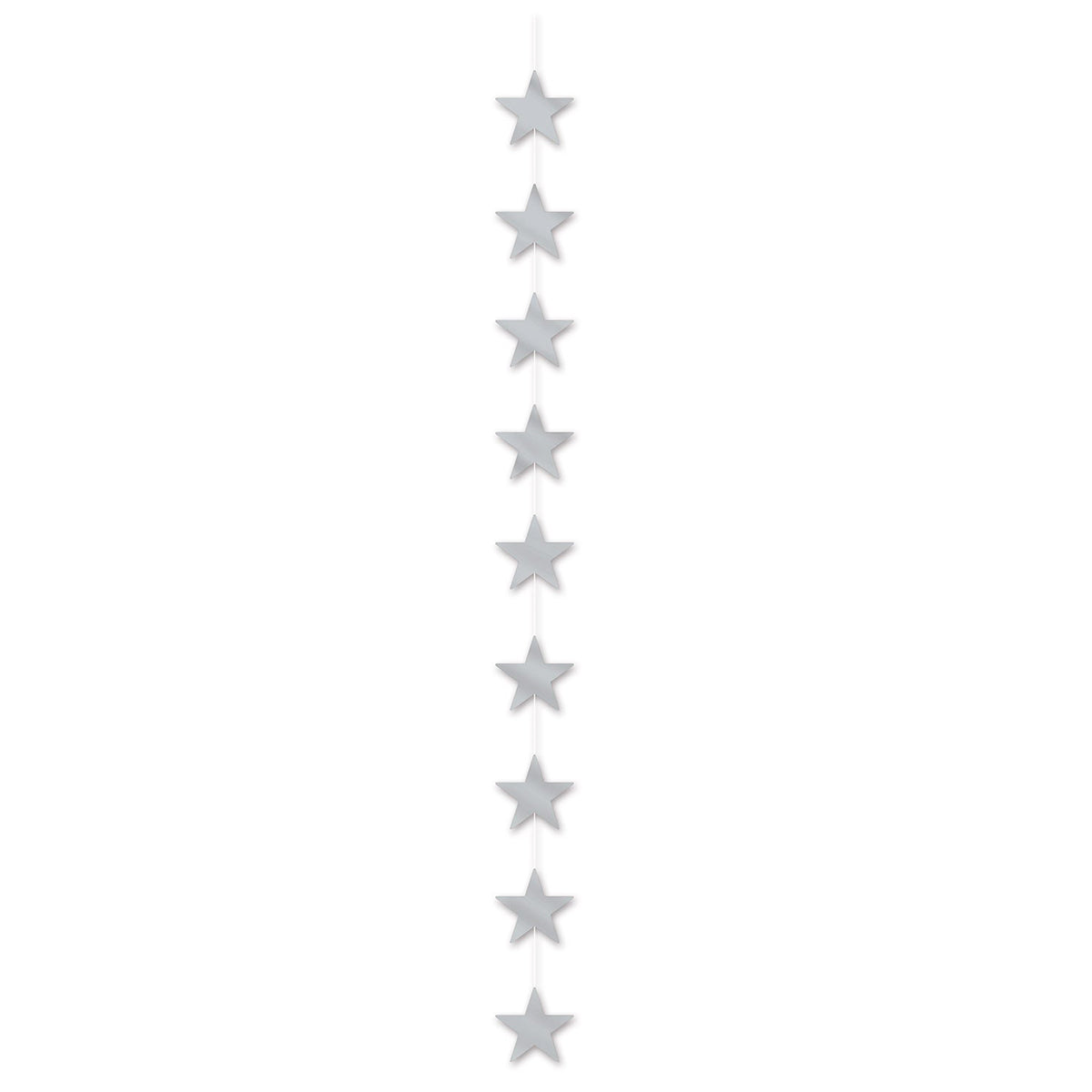 Silver Star Stringer Decoration