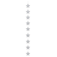 Silver Star Stringer Decoration