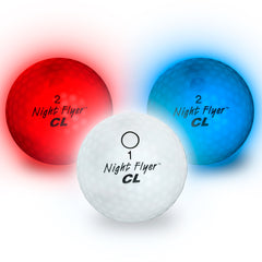 Night Flyer Red, White & Blue Golf Balls