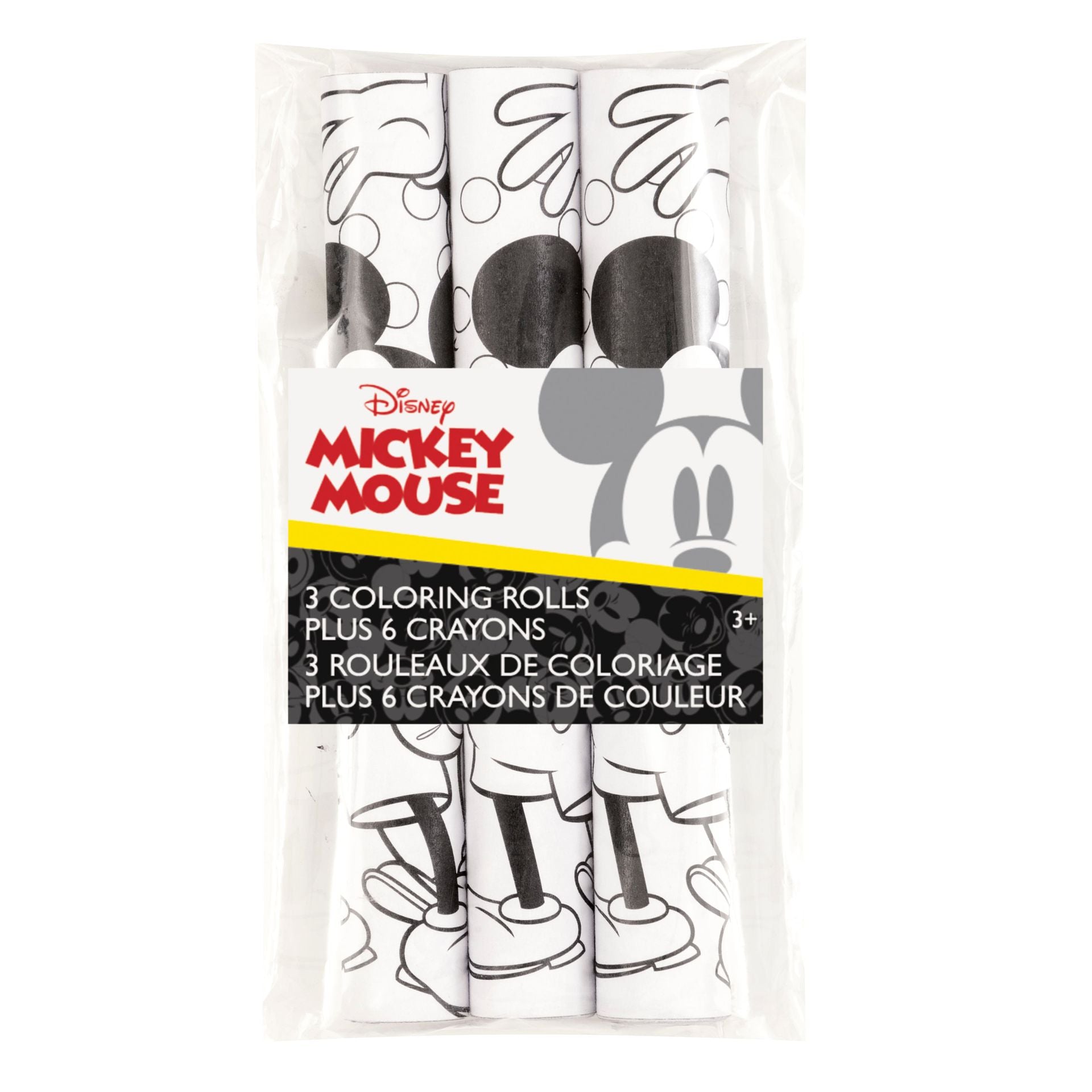 Disney Mickey Mouse Paper Coloring Rolls & Crayons, 3ct – Windy City ...
