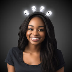 LED Halloween Headbands Retail Counter Display
