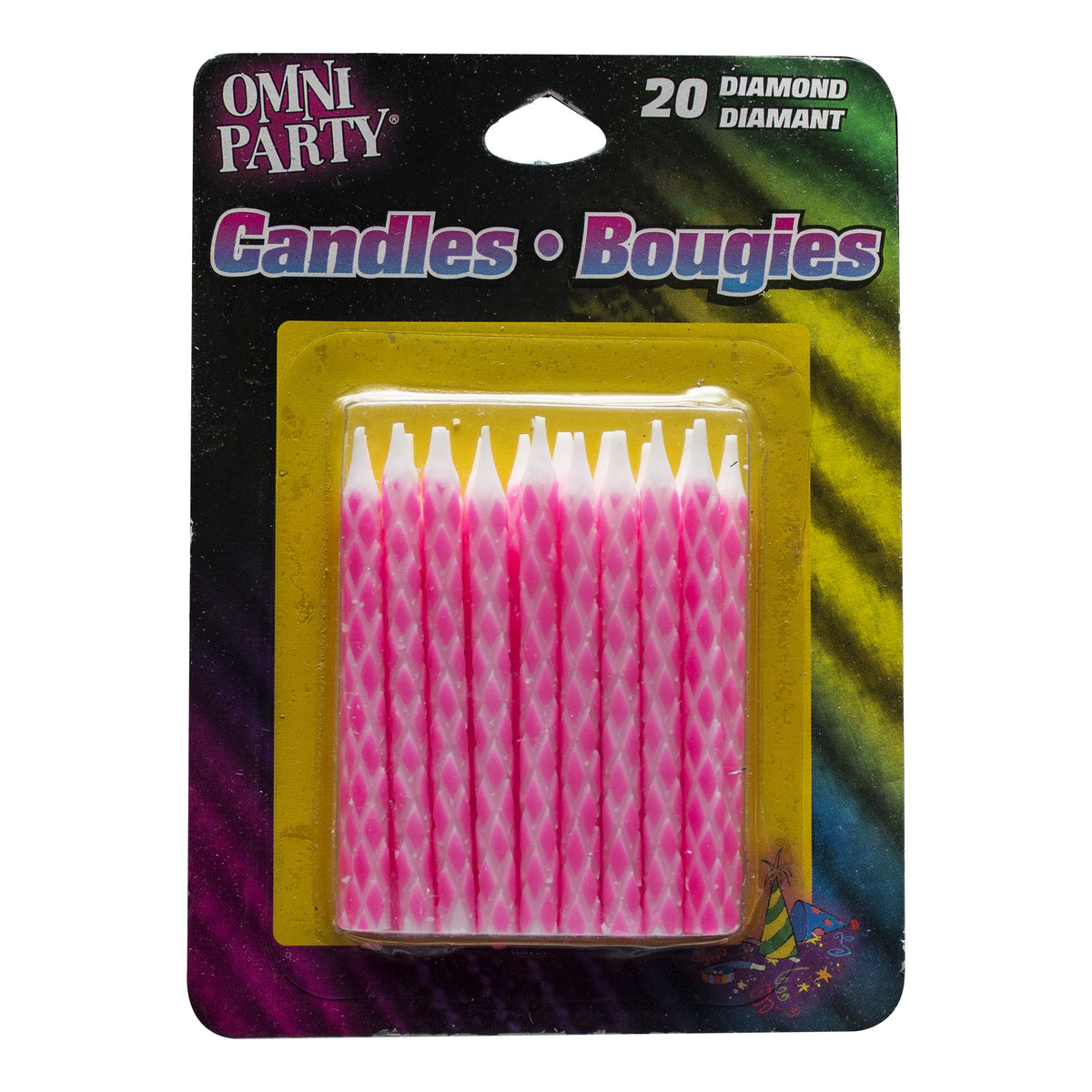 Pink Diamond Candles