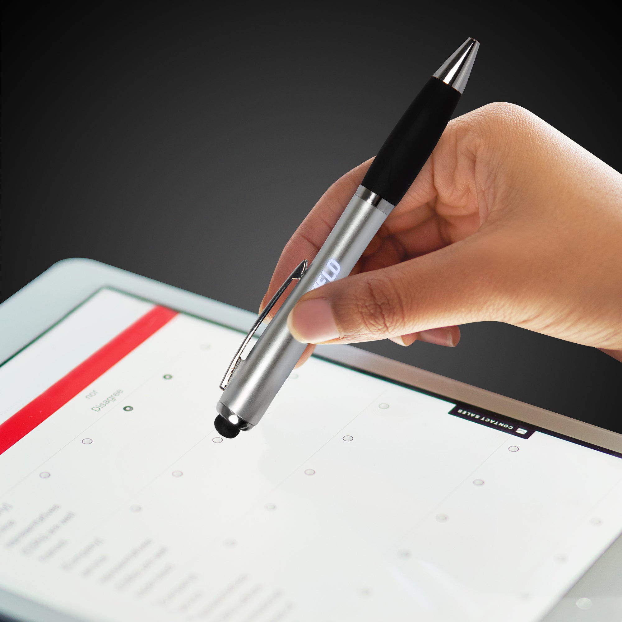 LED Silver Stylus Pen – Windy City Novelties