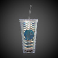 LED Diamond Double Wall 16 oz. Tumbler