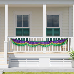 Mardi Gras Tinsel Bunting