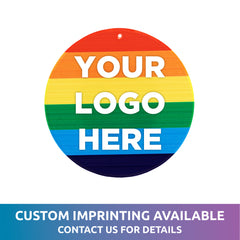 LED Rainbow Pride Medallion