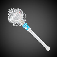 LED Heart Wand with Light-Up Handle