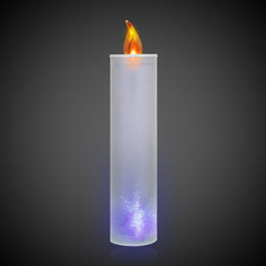 LED Flameless Multi-Color Glitter Candle