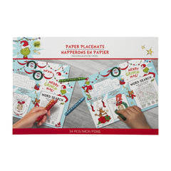 Grinch Activity Placemat Kit