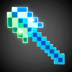 LED Blue Pixel Arrow