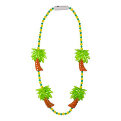 LED Palm Trees Bead Necklace