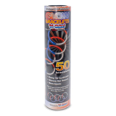 Red, White, Blue Glow 9" Bracelets