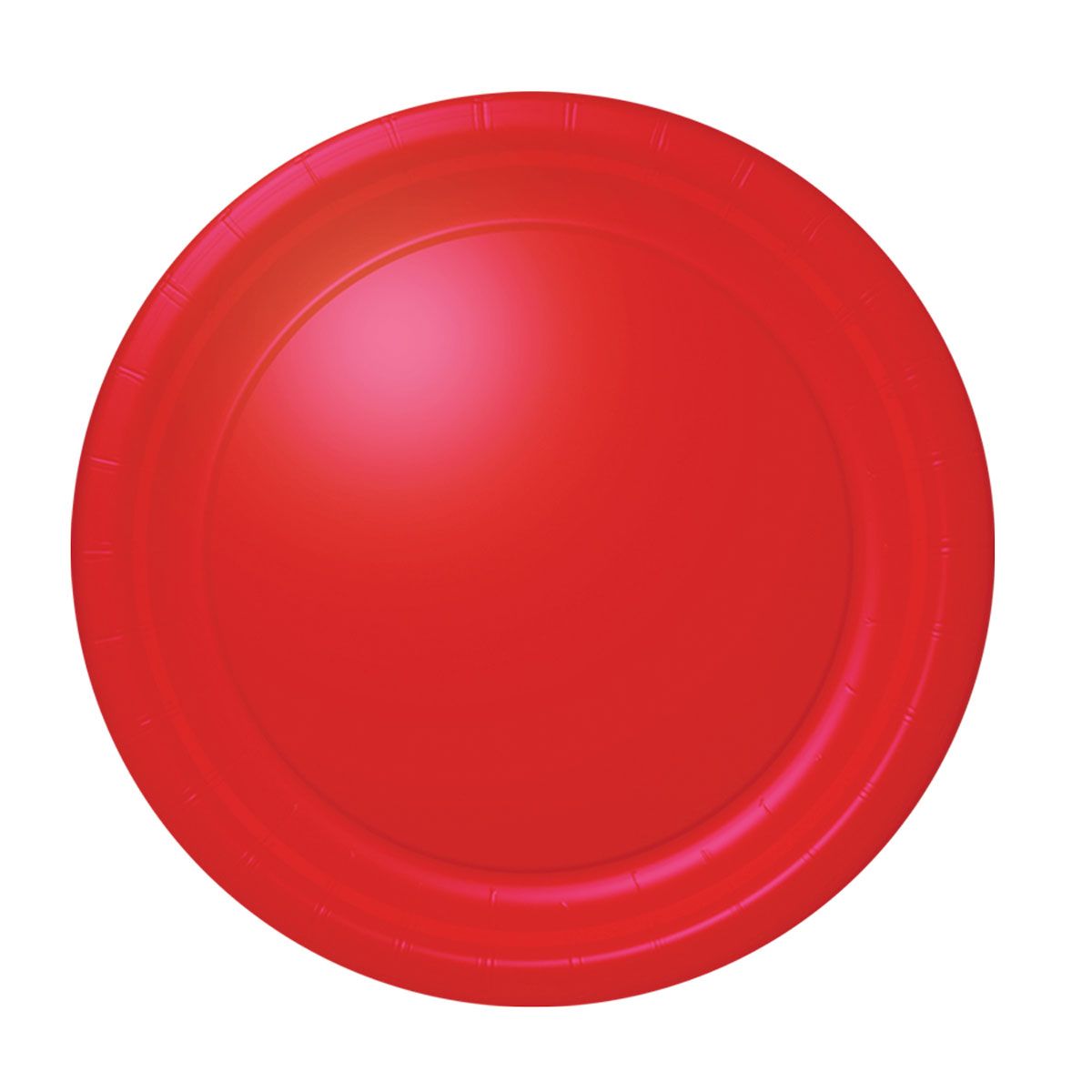 Red 7" Paper Plates