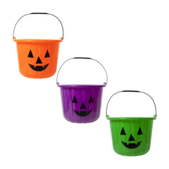 Pumpkin Trick or Treat Assorted Buckets