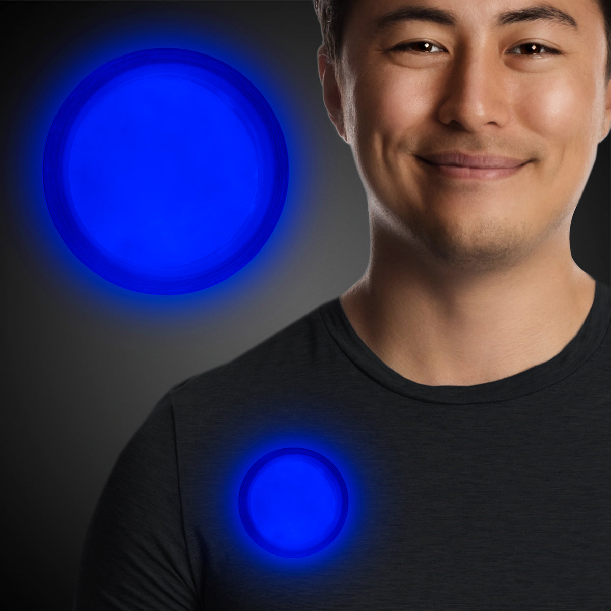 Blue Glow Circles