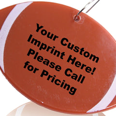 Football Plastic 2 1/2" Medallion