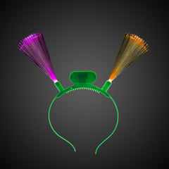 LED Fiber Optic Headbands