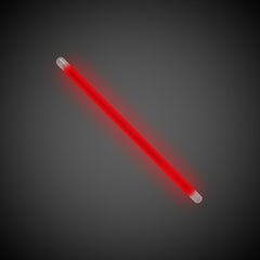 Red Glow 5" Swizzle Sticks