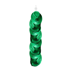 LED Green Shamrock Sequin Fedora Hats