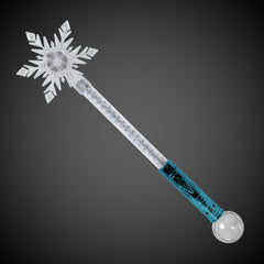 LED Jumbo Snowflake Wand