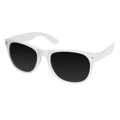 White Retro Sunglasses