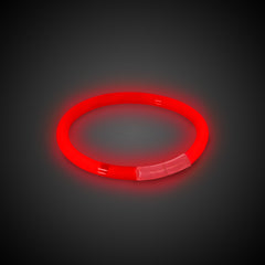 Red Glow 8" Bracelets