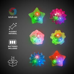 LED Assorted Jelly Rings