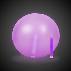 Glow in the Dark 12" Purple Beach Ball