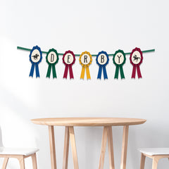 Derby Day Award Ribbon Garland