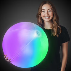 LED Inflatable 30" Beach Balls Retail Display