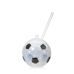 LED Soccer Ball Cup with Straw