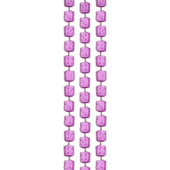 Pink Dice Bead 33" Necklaces