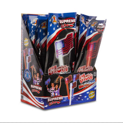 Patriotic Glow USA Flags Retail Counter Display