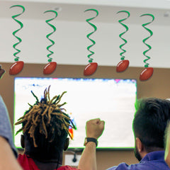 Football Whirl Decorations