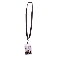 Press Pass with Black Lanyard
