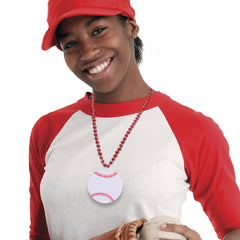 Baseball Plastic 2 1/2" Medallion