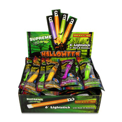 Halloween Glow 6" Sticks Retail Counter Display