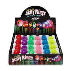 LED Porcupine Jelly Rings