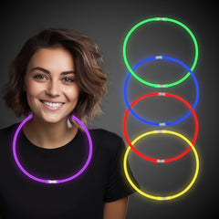 Assorted Glow Necklaces Retail Counter Display