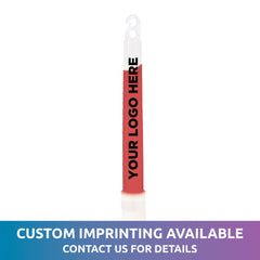Red 6" Premium Glow Sticks